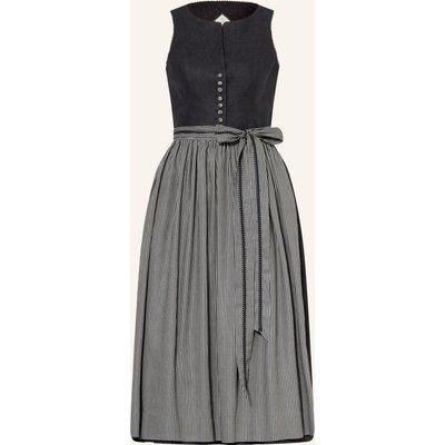 Waldorff Dirndl Alba Aus Leinen schwarz