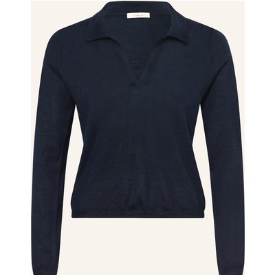 Lilienfels Pullover Mit Merinowolle blau