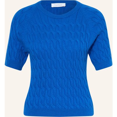 Rich & Royal Strickshirt Mit Merinowolle Und Cashmere blau