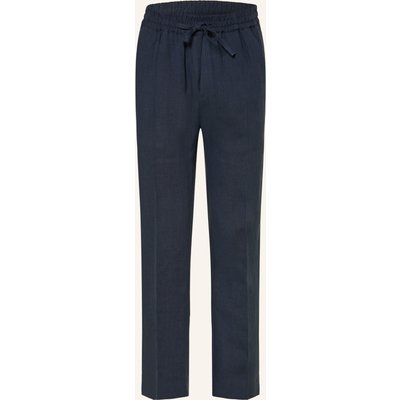 Sandro Leinenhose blau