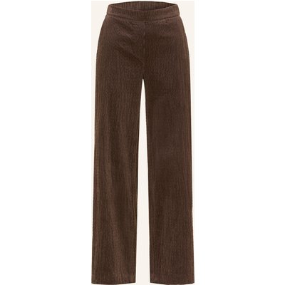 Opus Pants Cordhose Mucia Base braun