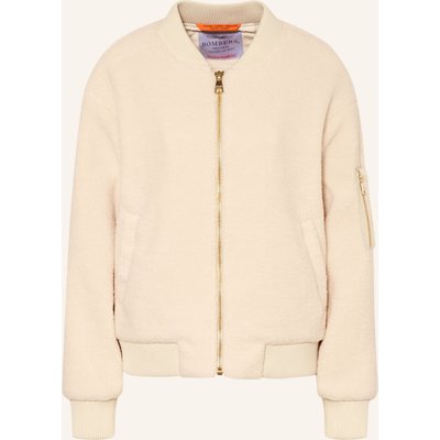 Bombers Original Teddyfell-Blouson weiss