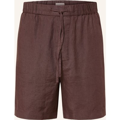 Arket Shorts Potts Aus Leinen braun
