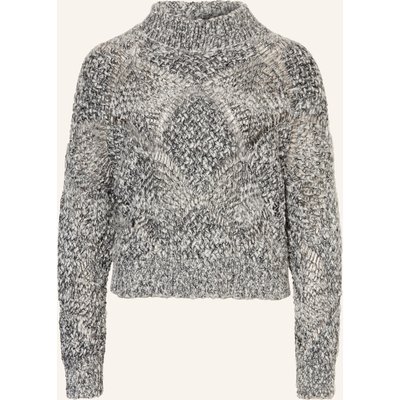 Antonelli Firenze Pullover Assia Mit Pailletten grau