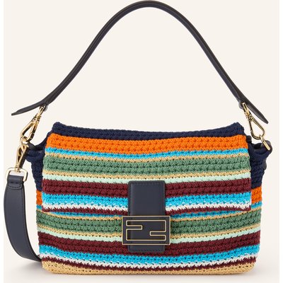 Fendi Handtasche Mamma Baguette Medium blau