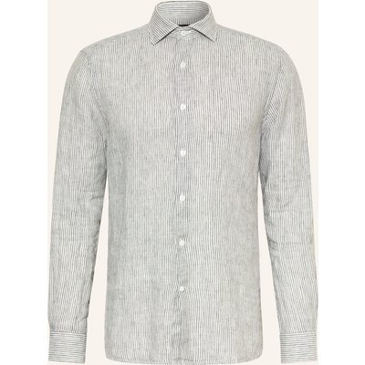 Reiss Leinenhemd Ruban Regular Fit gruen
