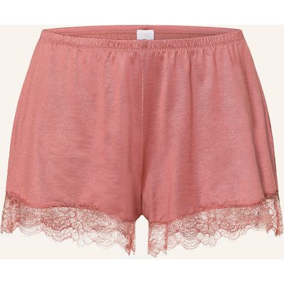 Mey Schlafshorts Serie Pure Shine Lace rosa