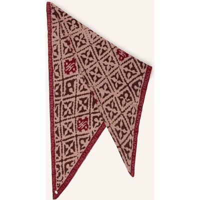Friendly Hunting Dreieckstuch Aus Cashmere rot