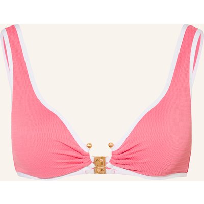 Seafolly Bralette-Bikini-Top Beach Bound pink
