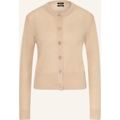 Joop! Strickjacke Karina Aus Cashmere beige