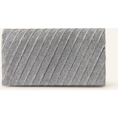 Vera Mont Clutch Mit Glitzergarn silber