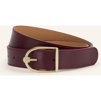 Aigner Ledergürtel rot