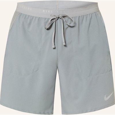 Nike 2-In-1-Laufshorts Stride grau