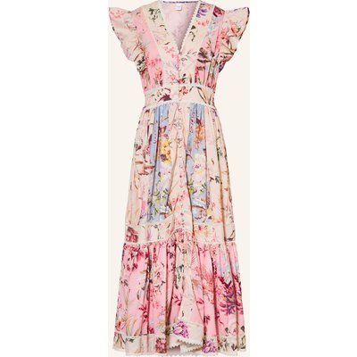 Y.A.S. Kleid Mit Rüschen Und Spitze rosa