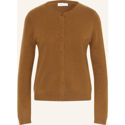 Darling Harbour Strickjacke Aus Cashmere braun