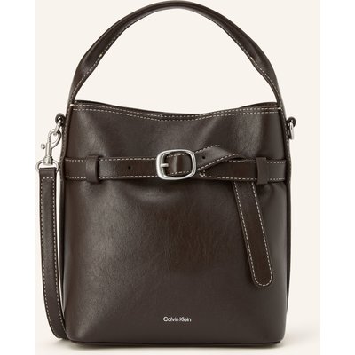 Calvin Klein Beuteltasche braun