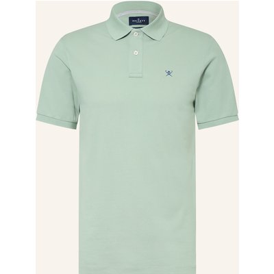 Hackett London Piqué-Poloshirt Slim Fit gruen