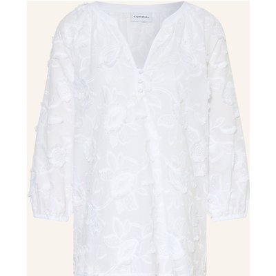 Comma Blusenshirt Mit 3/4-Arm weiss