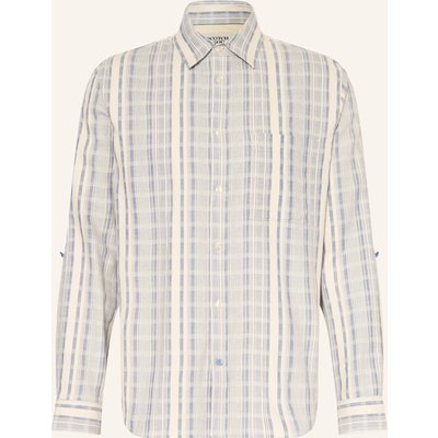 Scotch & Soda Hemd Relaxed Fit blau