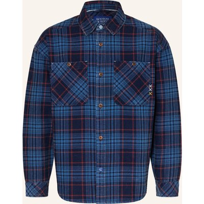 Scotch & Soda Jeans-Overshirt Loose Fit blau