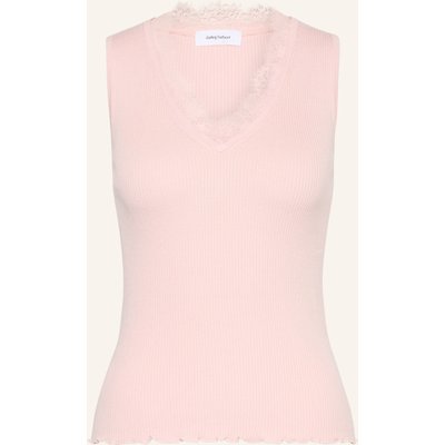 Darling Harbour Stricktop Mit Spitze rosa