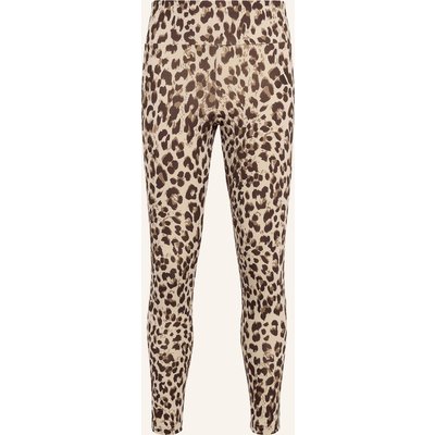 Adidas 7/8-Leggings Animal Print Sport beige