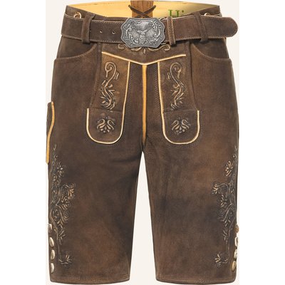 Hirscher Trachten-Lederhose Weilheim braun