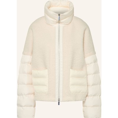 Milestone Jacke Msmomo Im Materialmix weiss