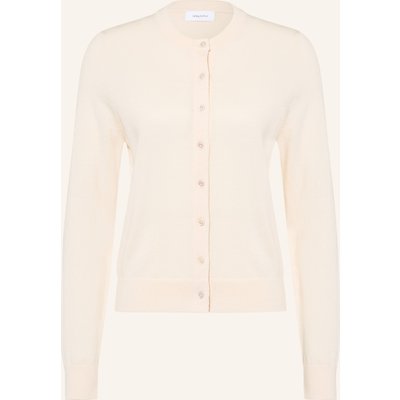 Darling Harbour Strickjacke Aus Merinowolle weiss