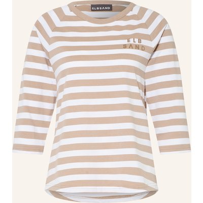 Elbsand Shirt Celin Mit 3/4-Arm beige