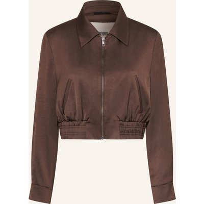 Drykorn Satinblouson Radway_1 braun