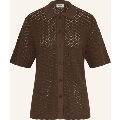 Drykorn Strickjacke Loysiella braun