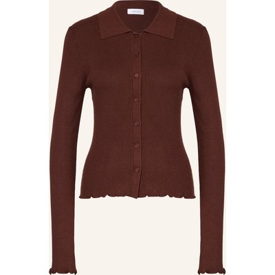 Darling Harbour Strickjacke braun