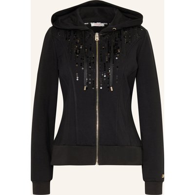 Liu Jo Sweatjacke Mit Pailletten schwarz