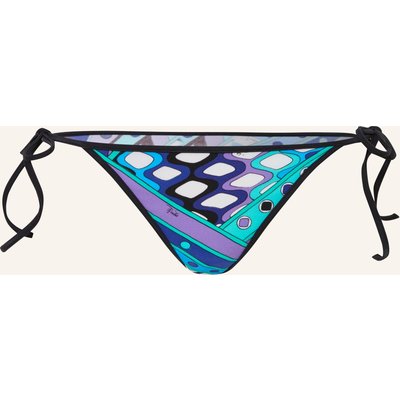 Pucci Triangel-Bikini-Hose blau