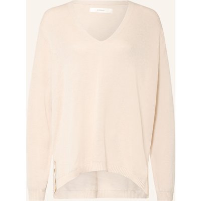 Inwear Pullover Devaiw Mit Leinen weiss