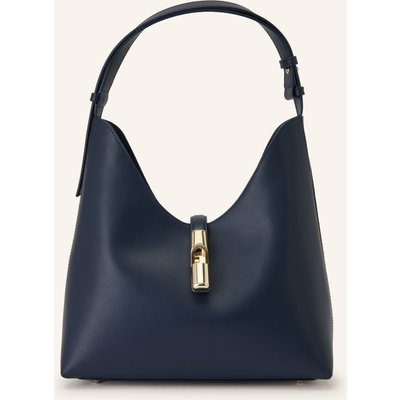 Furla Beuteltasche Goccia Medium blau