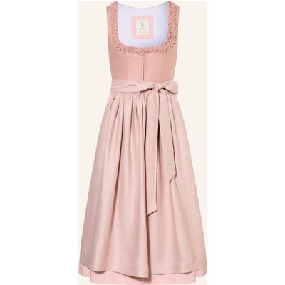Johann & Johanna Dirndl Mit Leinen rosa