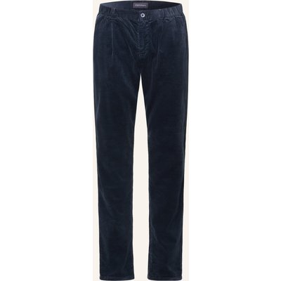 Strokesman's Cordhose Tapered Fit blau
