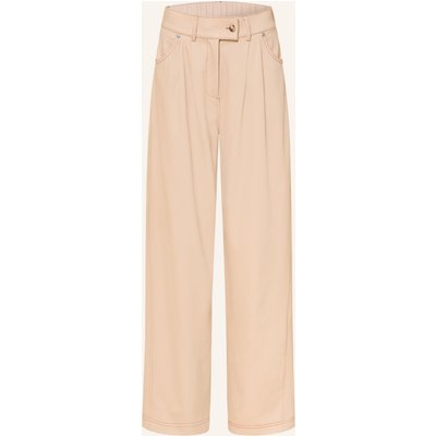 Mm By Max Mara Marlenehose Gestro In Jeansoptik beige
