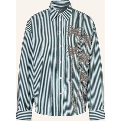 Essentiel Antwerp Hemdbluse Kasper Mit Schmucksteinen gruen