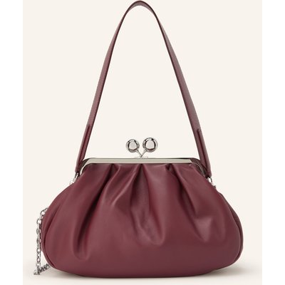 Weekend Max Mara Schultertasche Pasticcino Medium rot
