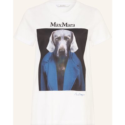 Max Mara T-Shirt Calca weiss