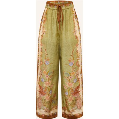 Zimmermann Seidenhose Indra gruen