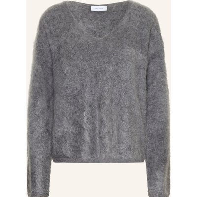 Darling Harbour Cashmere-Pullover grau