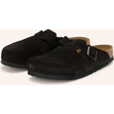 Birkenstock Pantoletten Boston schwarz