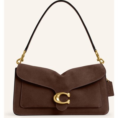 Coach Schultertasche Tabby braun