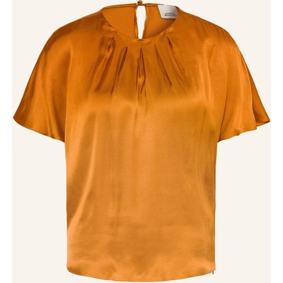 Isabel Marant Satinshirt Sakine braun
