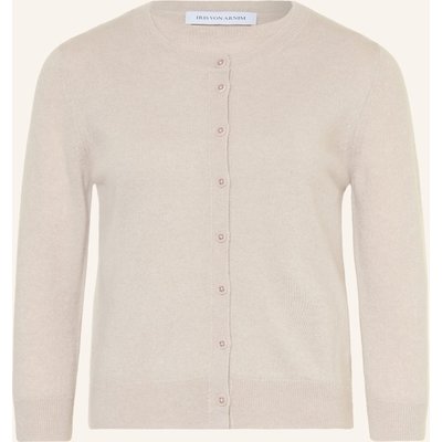 Iris Von Arnim Set Niara Twinset: Strickjacke Und Stricktop Mit Cashmere beige