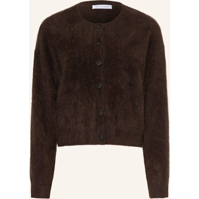Iris Von Arnim Strickjacke Mina Aus Cashmere braun